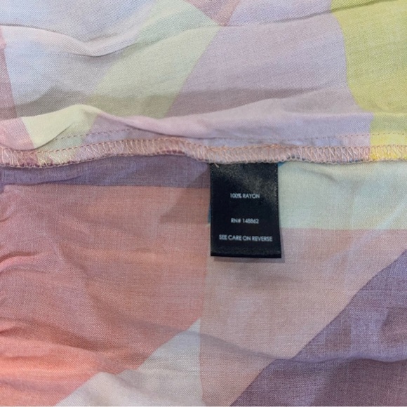 Torrid Multicolor Geometric tank blouse 2X - Picture 9 of 9